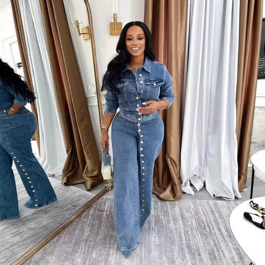 BINTNUN Murna Set Denim