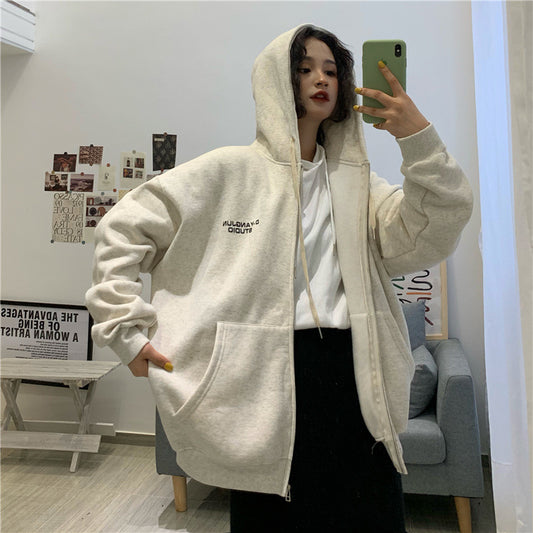 Phantom Oversize Zip Hoodie