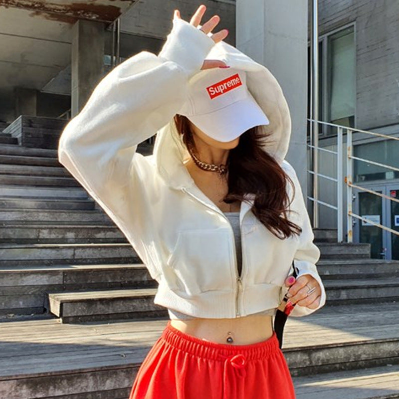 Phantom Sport Crop Hoodie